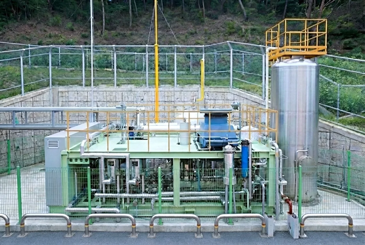 Biogas Purification & CNG Conversion reference visual